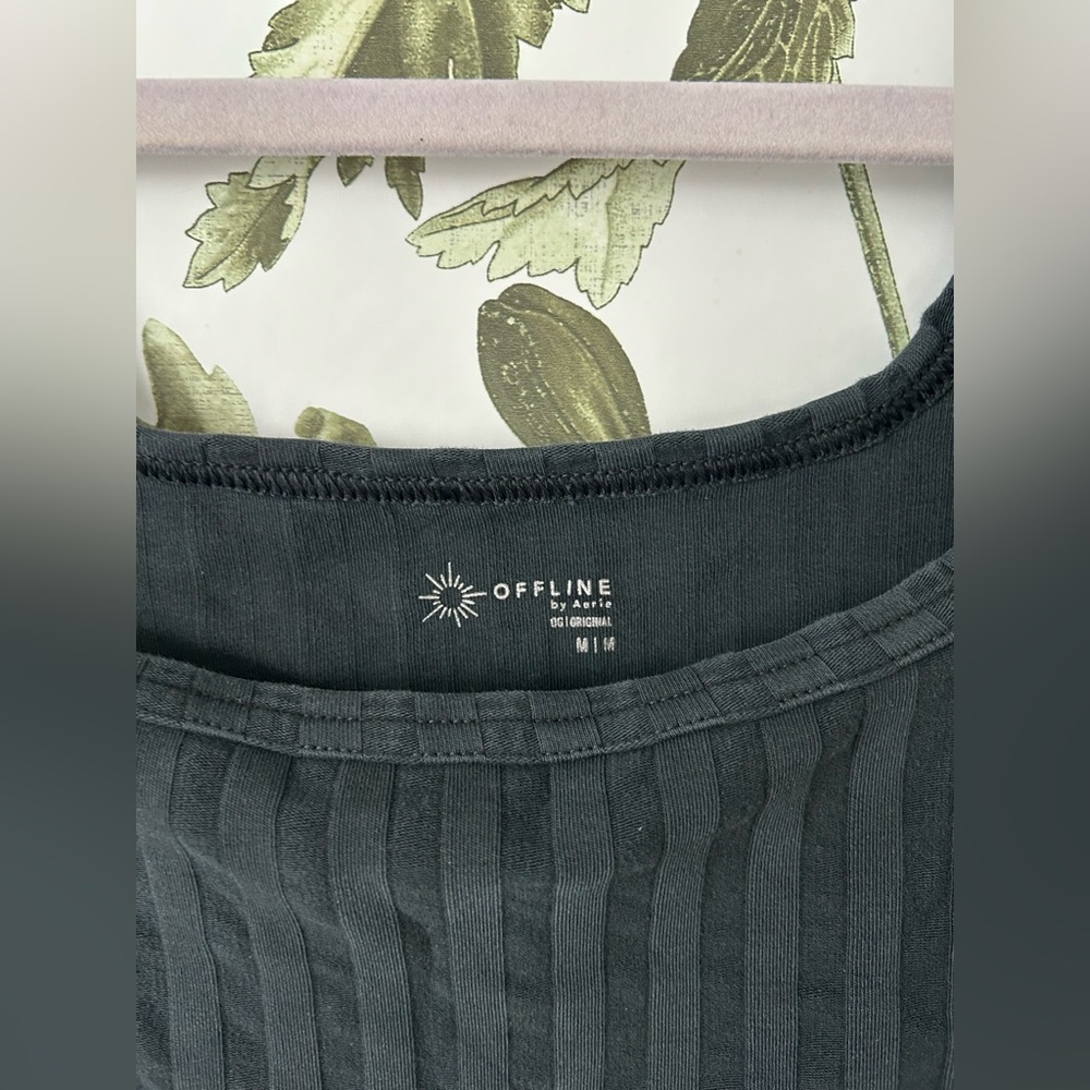 Aerie Offline Ribbed Top | Medium - Picture 2 of 3